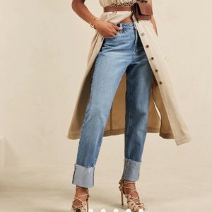 Banana Republic slouch jeans: Petite size 25/0. 26 inch inseam. NWT